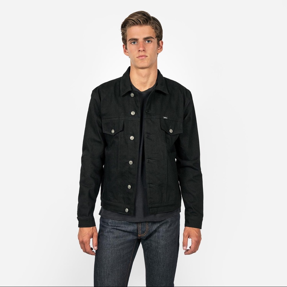 Straight To Hell Outsider Denim Jacket Black